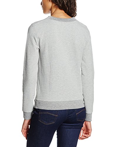 Armani Jeans 6X5M075J0AZ Sudadera, Gris (Grigio Medio Melange 39x2), 34 para Mujer