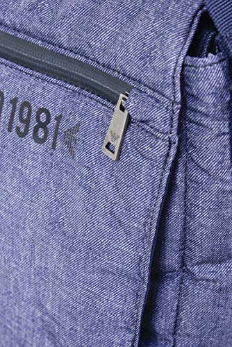 Armani Jeans bolso con bandolera hombre en Nylon nuevo blu