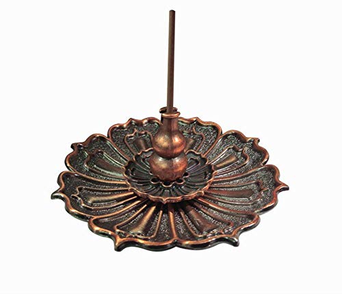 ARMES Quemador de Incienso de carbón de carbón de múltiples usos Quemador de Incienso de Incienso Retro de aleación Antigua