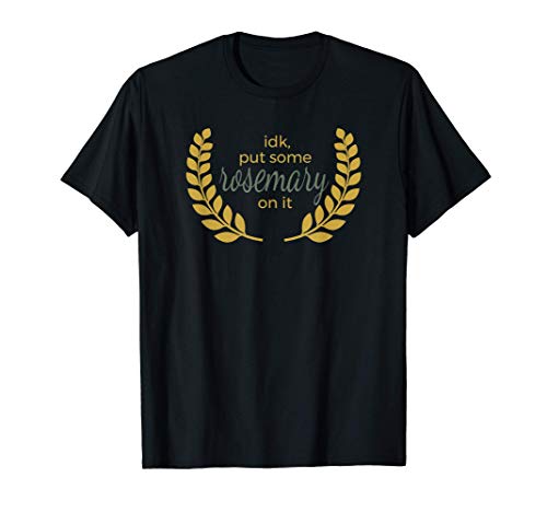 Aromaterapia con aceite esencial de romero Camiseta