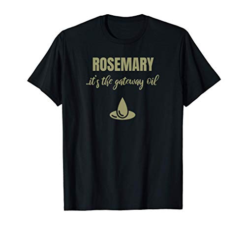 Aromaterapia con aceite esencial de romero Camiseta