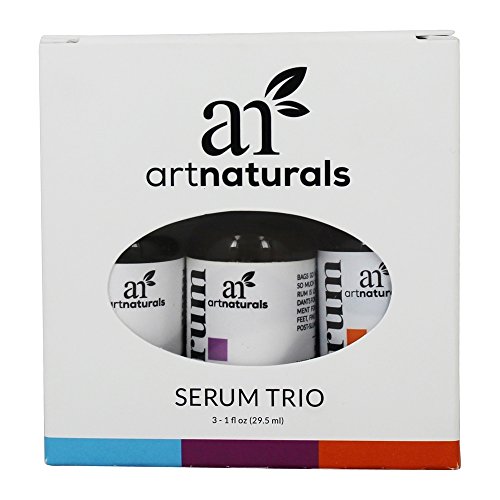 Art Naturals Serum Trio - Juego de 3 sueros faciales