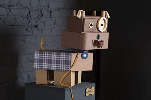 Artemio - Maleta (23 x 17 x 9 cm, Madera), Color Beige