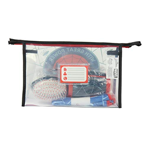 Artesania Cerda Spiderman, Neceser Set Aseo/Viaje, 23 cm, Rojo