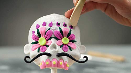 Arteza® Set de herramientas de esculpir arcilla y modelar cerámica, para profesionales o novatos, materiales de madera con puntas de acero inoxidable resistente, en caja de cartón (kit de 42)