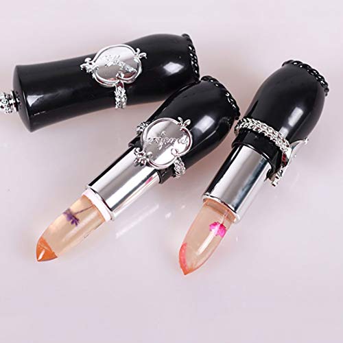 ARTIFUN Waterproof Lip Stick Moisturizer Long-lasting Lipstick Transparent Jelly Flower Makeup