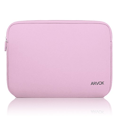 Arvok 15,6 Pulgadas Funda Protectora para Portátiles/Impermeable Ordenador Portátil Caso/Neopreno del Portátil Bolsa para Acer/ASUS/DELL/Fujitsu/Lenovo/HP/Samsung/Sony (Rosado)