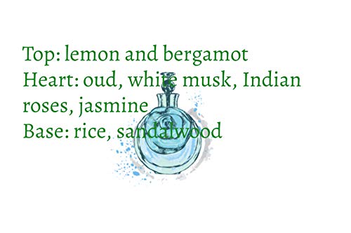 Ash Yawmik ARD AL ZAAFARAN - Perfume de alta calidad y larga duración, árabe oriental 100 ml, almizcle blanco, rosas indias + 1 bahoor AL-ZAHRA gratis