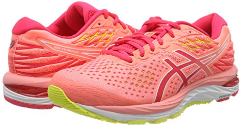 Asics Gel-Cumulus 21, Zapatillas de Running para Mujer, Rosa (Sun Coral/Laser Pink 700), 37.5 EU