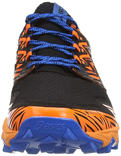 Asics Gel-Fujitrabuco 8 G-TX, Running Shoe Mens, Shocking Orange/Sheet Rock, 46.5 EU