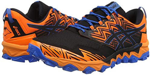 Asics Gel-Fujitrabuco 8 G-TX, Running Shoe Mens, Shocking Orange/Sheet Rock, 46.5 EU