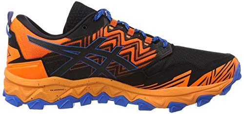Asics Gel-Fujitrabuco 8 G-TX, Running Shoe Mens, Shocking Orange/Sheet Rock, 46.5 EU