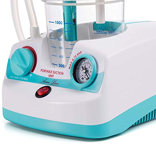 Aspirador Quirurgico de secreciones portátil aspiración 15 litros