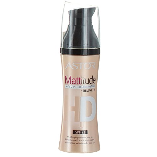 ASTOR MATTITUDE 007 BEIGE HONEY MAQUILLAJE MATIFICANTE SPF 22