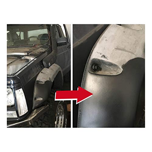 ATG ATG047, El tinte de plástico proporciona paragolpes, brinda nueva vida y devuelve el brillo - funciona para cualquier automóvil y motocicleta, negro, embalaje surtido