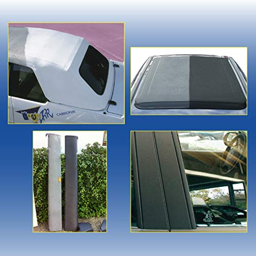 ATG ATG047, El tinte de plástico proporciona paragolpes, brinda nueva vida y devuelve el brillo - funciona para cualquier automóvil y motocicleta, negro, embalaje surtido