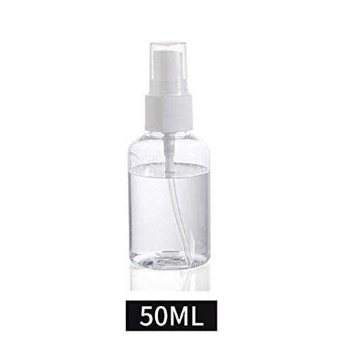 Atomizador de botella de perfume de plástico transparente de viaje recargable de 100 ml. La botella de spray pequeña y vacía no es tóxica y es segura, mini ligera y fácil de transportar, 30 ml, España