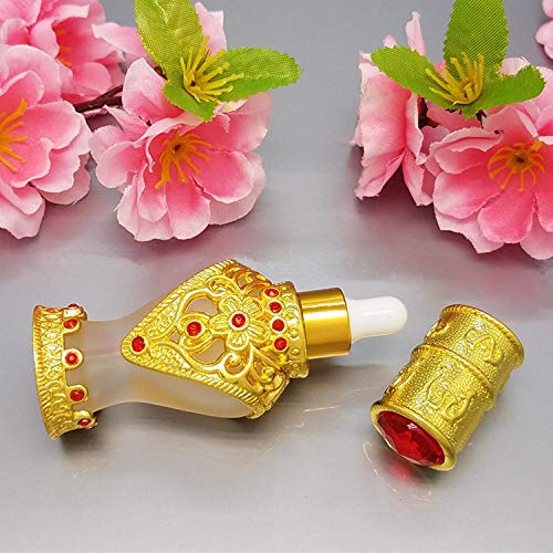 Atomizador Del Perfume Botella De Perfume Botella De Subconjunto De Color De Tatuaje De Alto Grado Cuentagotas Botella De Vidrio De Aceite Esencial Botella De Perfume Portátil Botella Vacía Cosmé