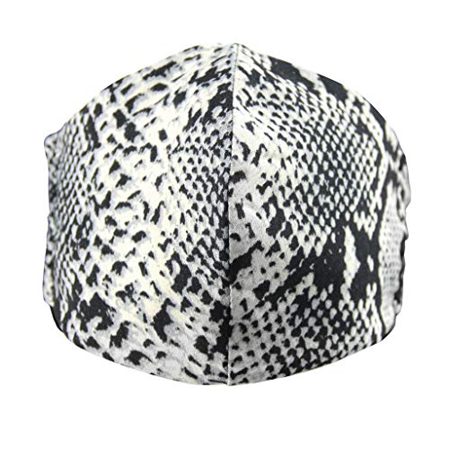 Auifor Informal, adecuado para damas, accesorios deportivos para exteriores con estampado de serpiente, a prueba de polvo, transpirable, enviar en españa