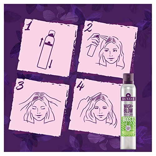 Aussie Miracle Dry Champú aussome Volume para pelo de, schlaffes fino, 12 unidades (12 x 65 ml)