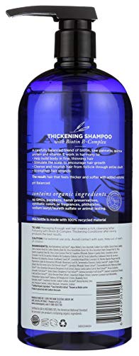 Avalon Organics - Champú grueso Biotin B-Complex Therapy – 32 fl oz
