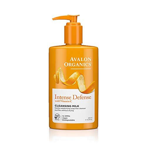 Avalon Organics Intense Defence Vitamina C Hidratante Leche Limpiadora 250 ml