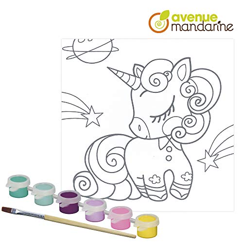 Avenue Mandarine Graffy Pintura – Unicornio, Multicolor