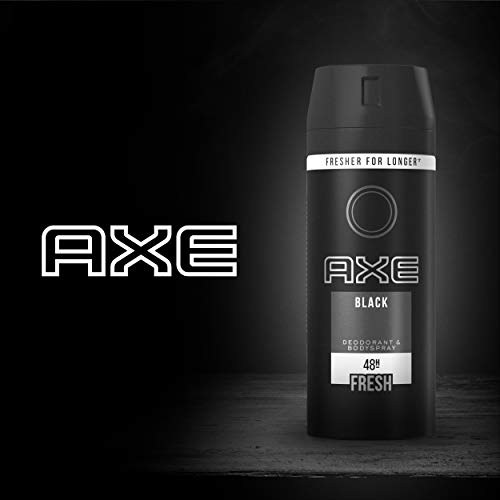 Axe - Black - Desodorante Bodyspray para hombre, 48 horas de protección - 150 ml