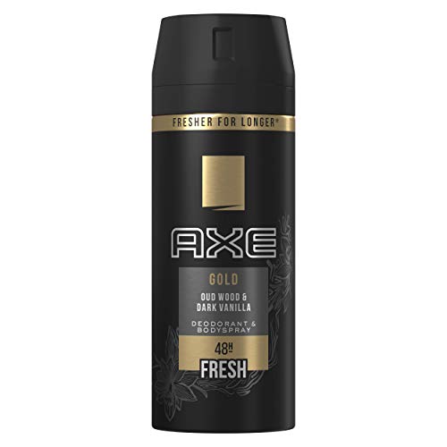 AXE Gold - Desodorante Bodyspray para hombre, 48 horas de protección, 150 ml, pack de 3