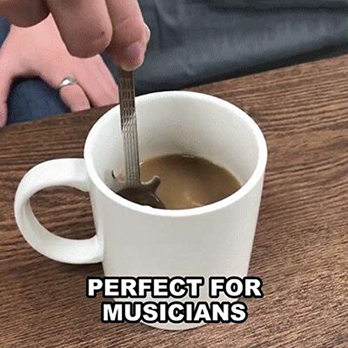 AYOMI 4 cucharas de té de acero inoxidable pulido con forma de corazón