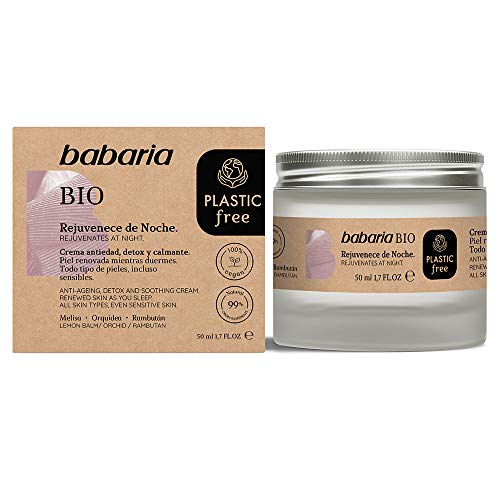 Babaria, Mascarilla hidratante y rejuvenecedora para la cara - 50 ml.