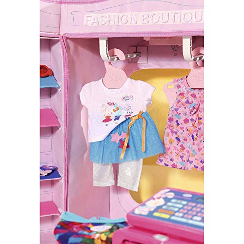 Baby Born 824757 - Accesorios para muñecas Boutique Fashion Shop Doll, rosa (Bandai 824757) , color/modelo surtido