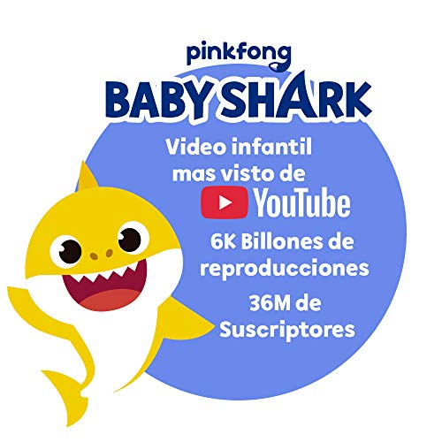 Baby Shark - Peluche Musical Baby Shark (Bandai SS92510)