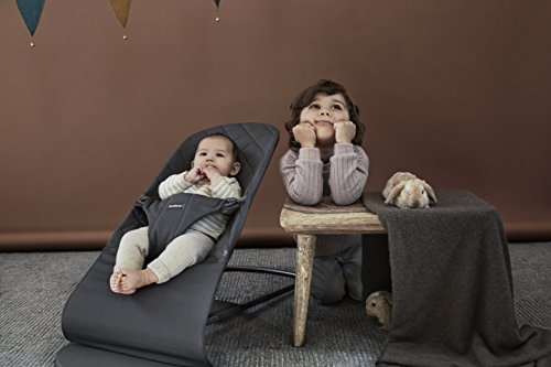 Babybjörn Bliss Hamaca ergonómica con balanceo natural para Bebés, Antracita