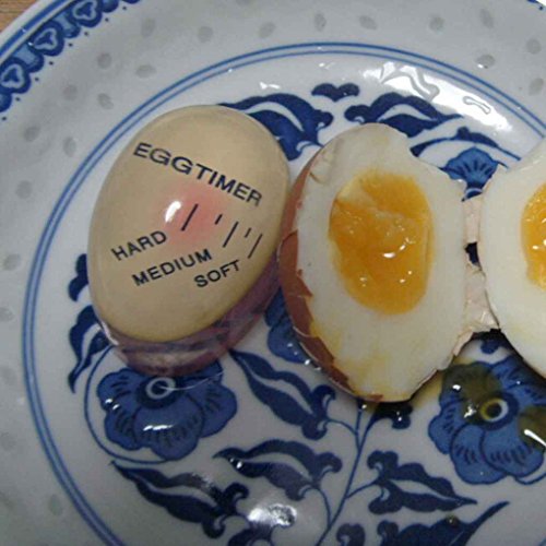 Babysbreath17 Cambio de Color Egg Timer Huevos hervidos por Temperatura ayudante de la Cocina
