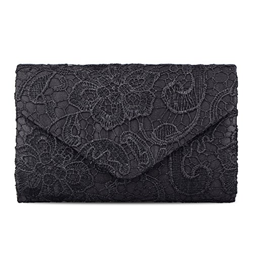 Baglamor - Cartera de mano para mujer Negro Negro large