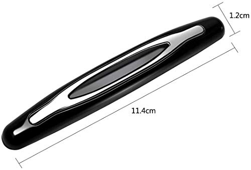 Baikewei - Protector de puerta de coche, 4 unidades, protector de borde de puerta de coche, antirotura, anticolisión, universal, protección de borde de espejo retrovisor para coche, antiarañazos