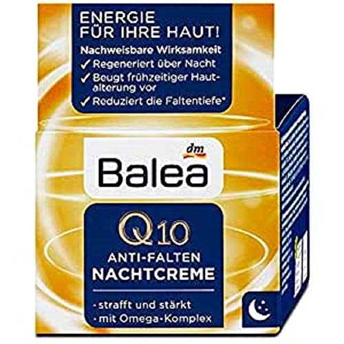balea Noche Crema Q10 anti-arrugas, 50 ml