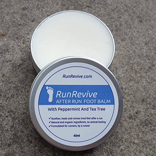 Bálsamo para pies RunRevive After Run – Bálsamo para pies creado para corredores, por un corredor – calma y cura pies cansados después del ejercicio