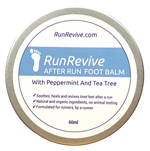 Bálsamo para pies RunRevive After Run – Bálsamo para pies creado para corredores, por un corredor – calma y cura pies cansados después del ejercicio