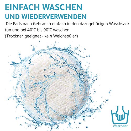 ✮ bambusliebe ✮ 7 almohadillas de eliminación de maquillaje ♻ incluye bolsa de lavandería ♻ Hecho en Alemania ♻ lavable ✅ duradero ✅ sostenible ✅ ecológico ✅