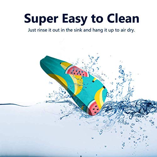 Banda de pelo de belleza Fresh Banana Sandía diademas para adolescentes niñas unisex que absorben la humedad antideslizante para deportes Fitn.