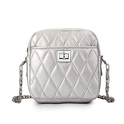 Bandolera Bandolera Lingge, pequeña Fragancia, Mini Cuerda, Tendencia de la Moda, Bandolera en Diagonal Japonesa y Coreana, Blanco