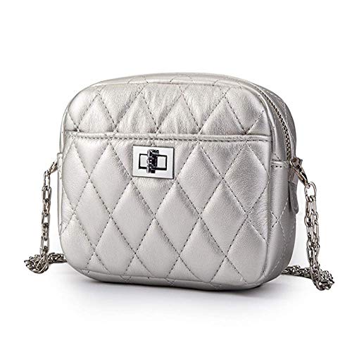 Bandolera Bandolera Lingge, pequeña Fragancia, Mini Cuerda, Tendencia de la Moda, Bandolera en Diagonal Japonesa y Coreana, Blanco