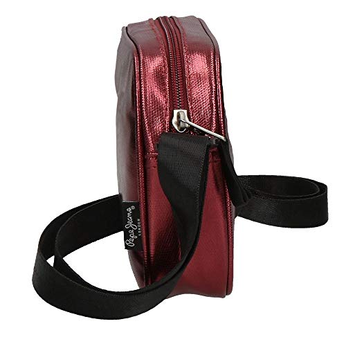 Bandolera Pepe Jeans April Burdeos