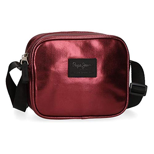 Bandolera Pepe Jeans April Burdeos