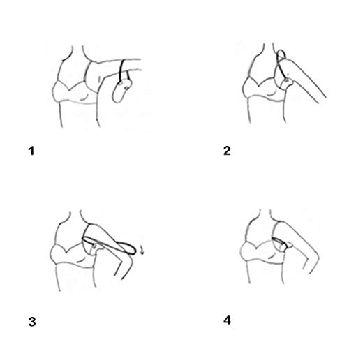 Baoblaze 2x Almohadillas Lavables para Axilas Sudor Protectores Cojin de Algodón para Absorbentes de Sudor