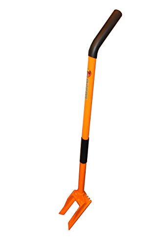 Barra de demolición GUTSTER de 1,2 m | extractor de uñas, mandíbulas de ancho de viga, diseño único para ahorrar tensión de espalda, puntos afilados para raspar suelos y azulejos.…