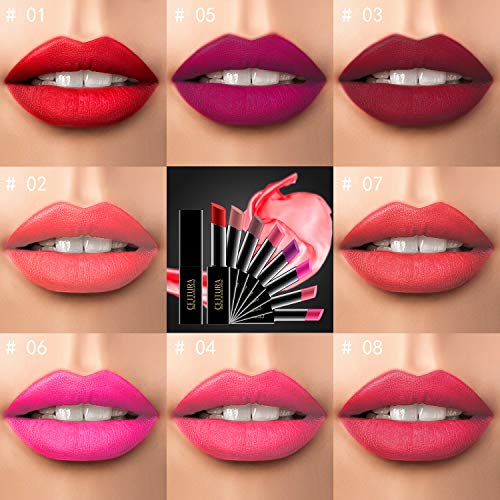 Barra De Labios Mate Permanente De Pintalabios Impermeable Natural Brillo De Labios 004 Rosa rosa claro