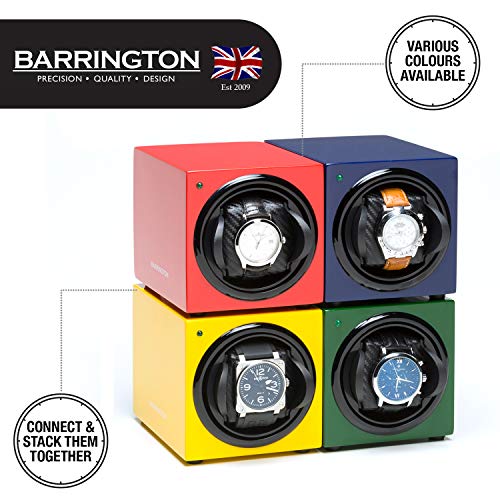 Barrington | Estuche Cargador Barrington para Un Reloj - Negro Oscuro Cojín Estándar